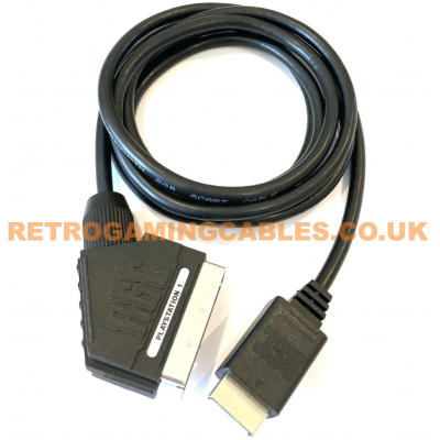 PlayStation 1 PS1 RGB SCART PACKAPUNCH sync on luma cable